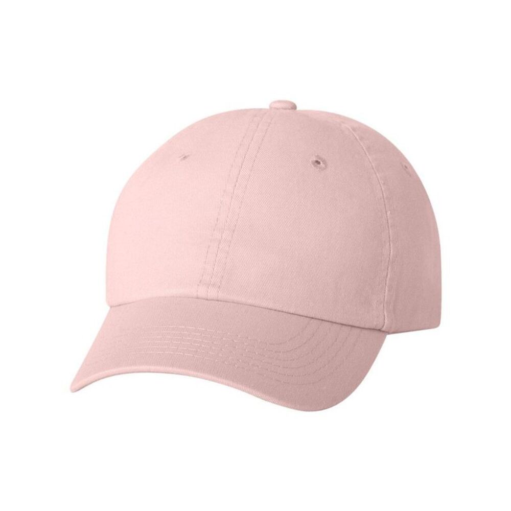 Valucap Small Fit Bio-Washed Dad�'s Cap / Light Pink